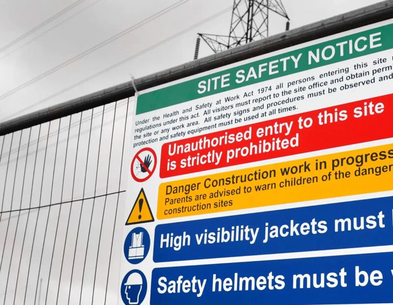 Site Safety Signage