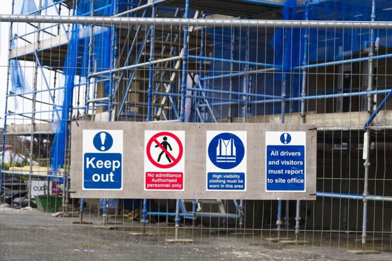 Site Safety Signage